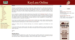 Desktop Screenshot of keylessonline.com